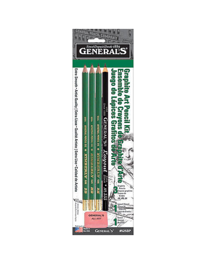 General Pencil Kimberly Graphite Pencil Kit