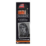 General Pencil Charcoal Drwing Pncl 6/Set