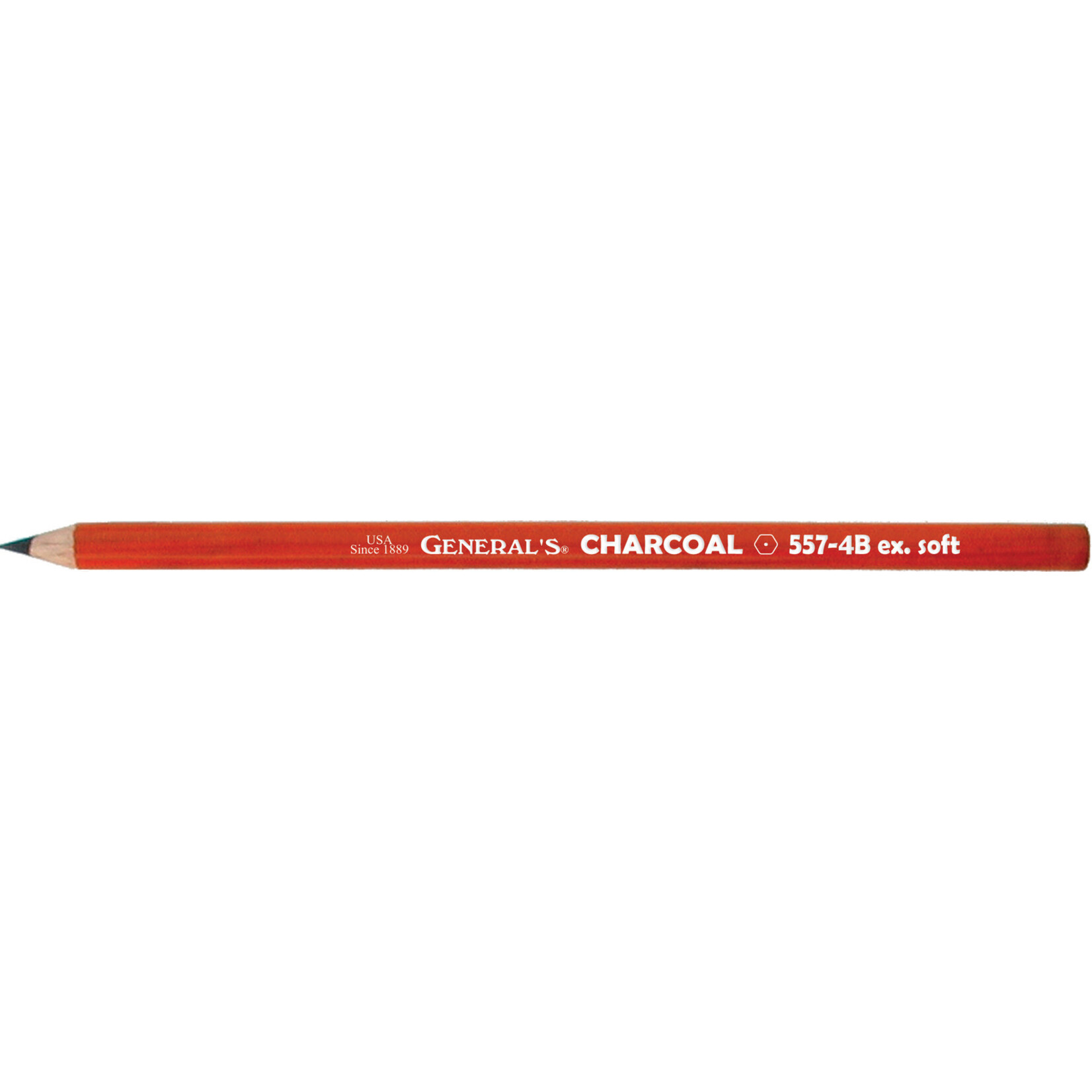 General Pencil CHARCOAL PENCIL 4B