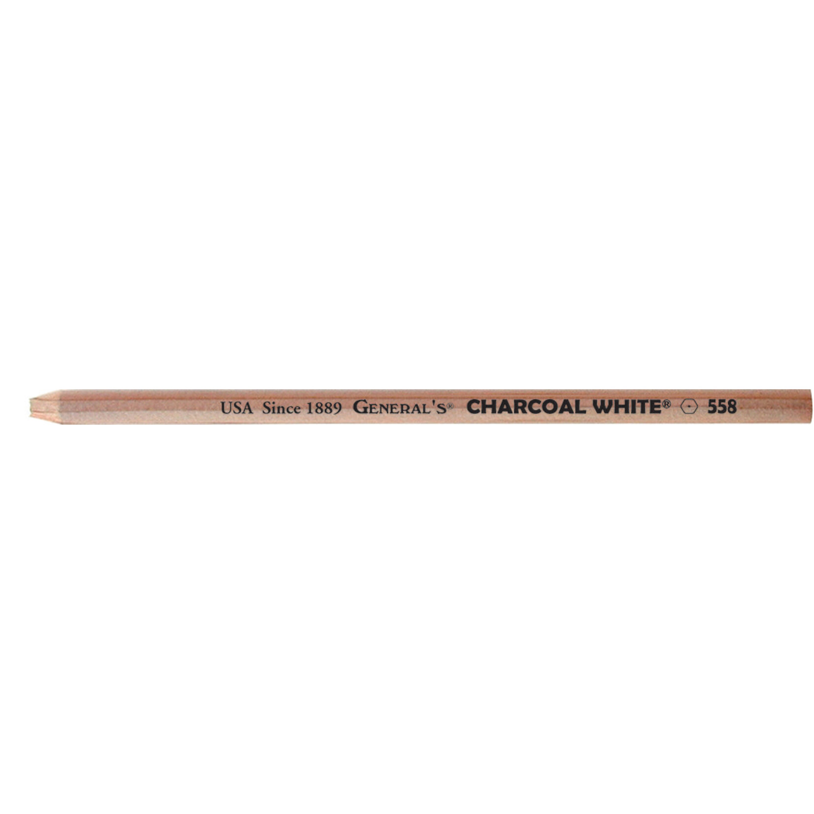 General Pencil Charcoal Pencil White