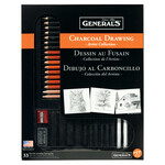 General Pencil Classic Charcoal Kit, 32 Pieces