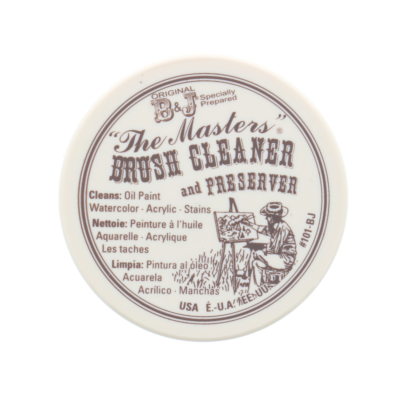 General Pencil The Masters Brush Cleaner, 2.5 oz.