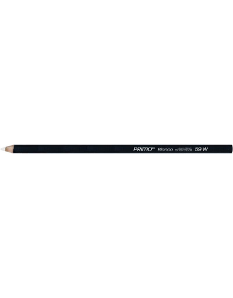 General Pencil PRIMO Euro Blend Charcoal Pencils, White B