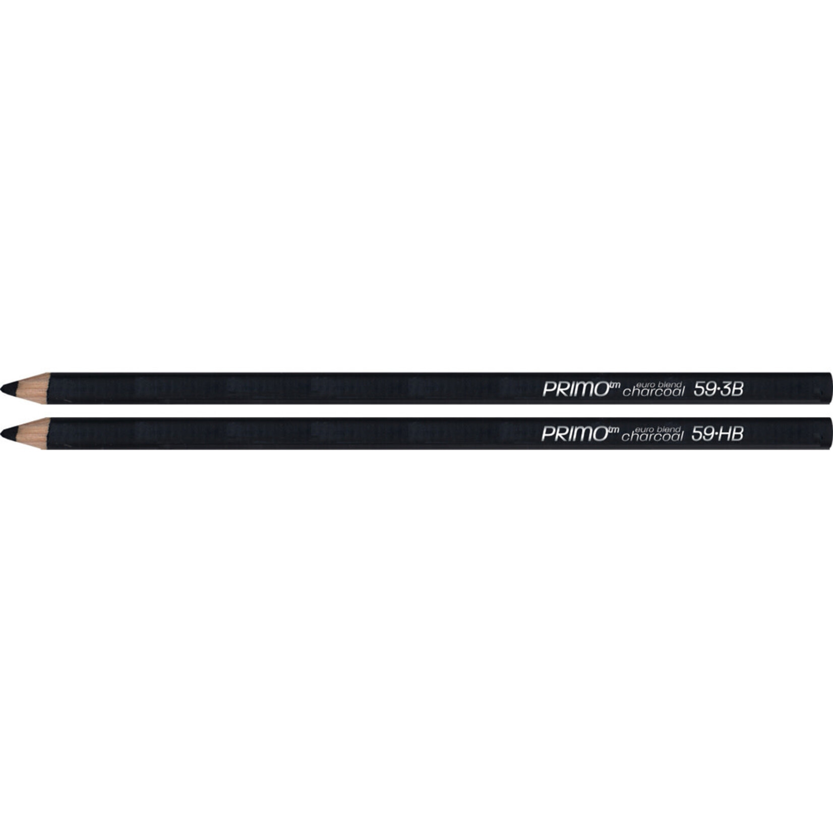 General Pencil PRIMO Euro Blend Charcoal Pencils, 3B