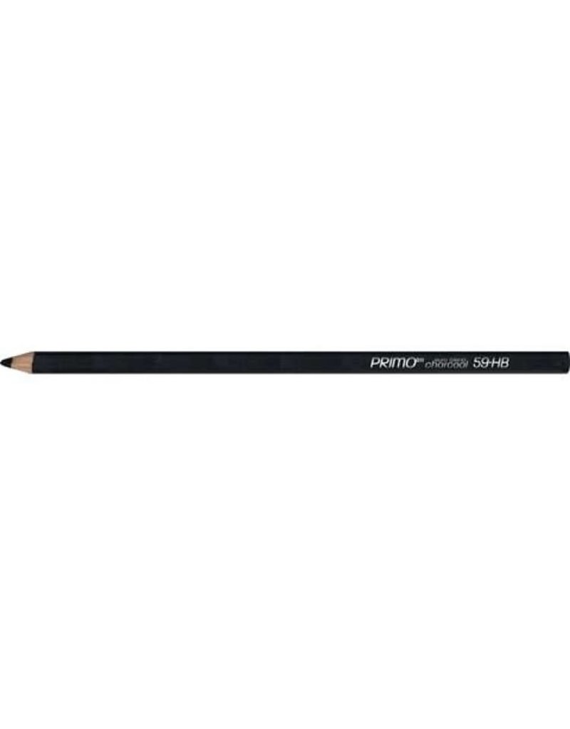 General Pencil PRIMO Euro Blend Charcoal Pencils, HB