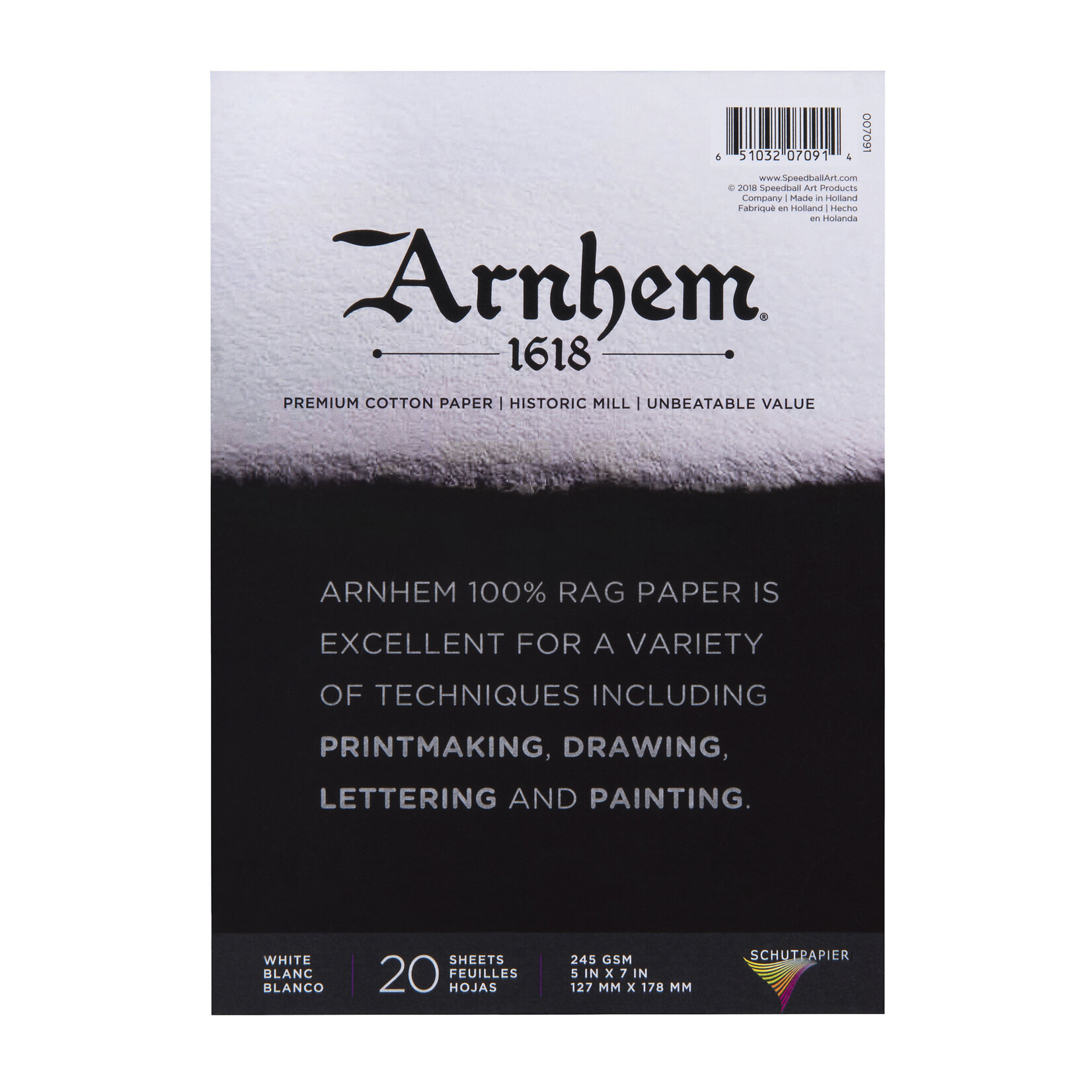 Arnhem Arnhem 1618 Paper Pad - 5In X 7In - 20 Sheets