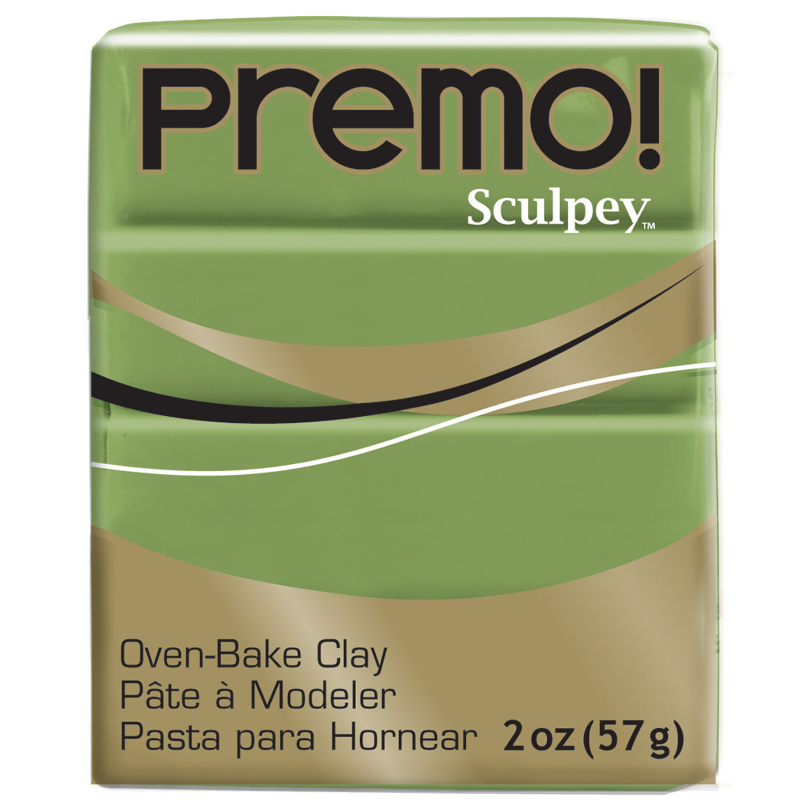 Sculpey Premo 2Oz Spanish Olive