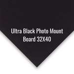 Crescent Board Ultra Black Photo Mount Board 32X40
