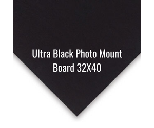 Mat Board 32X40 Black White Photo Mount - MICA Store