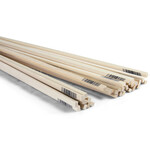 Midwest Basswood, Strips (24" Long), 3/16" x 1/4"