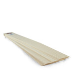 Midwest Basswood, Sheets (24" Long), 3" x 1/32"