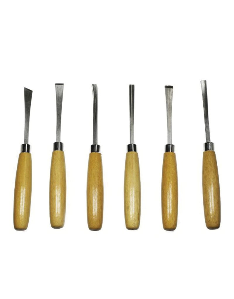 Wood Chisel Set, 6 Piece