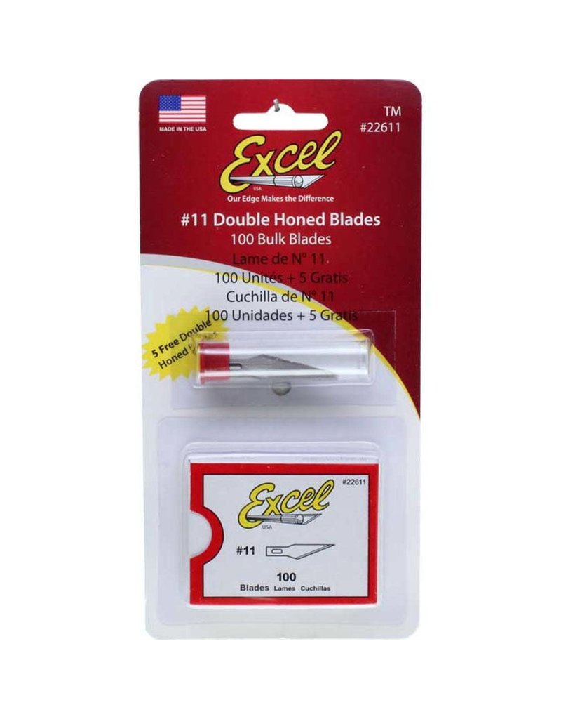 Excel Honed Blade #11 Double - 100 pcs.