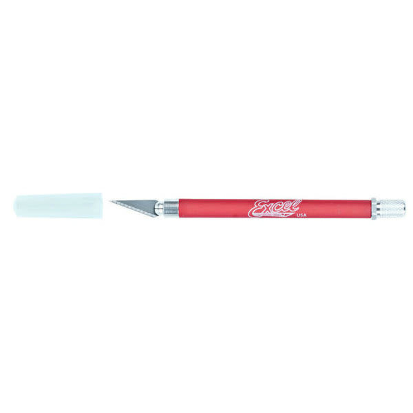 Excel K18 Grip-On Knife Red with Safety Cap