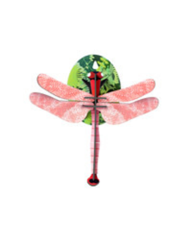 Studio Roof Wall Deco, Small, Pink Dragonfly