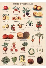 Cavallini Wrap Sheet Fruit & Vegetables