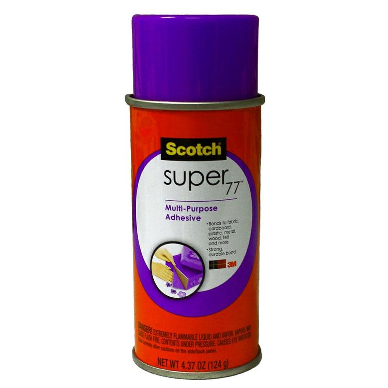 Scotch Super 77 Multi-purpose Adhesive 4.37 Oz.