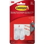 Scotch 3m Command Hooks And Clips, Small - White