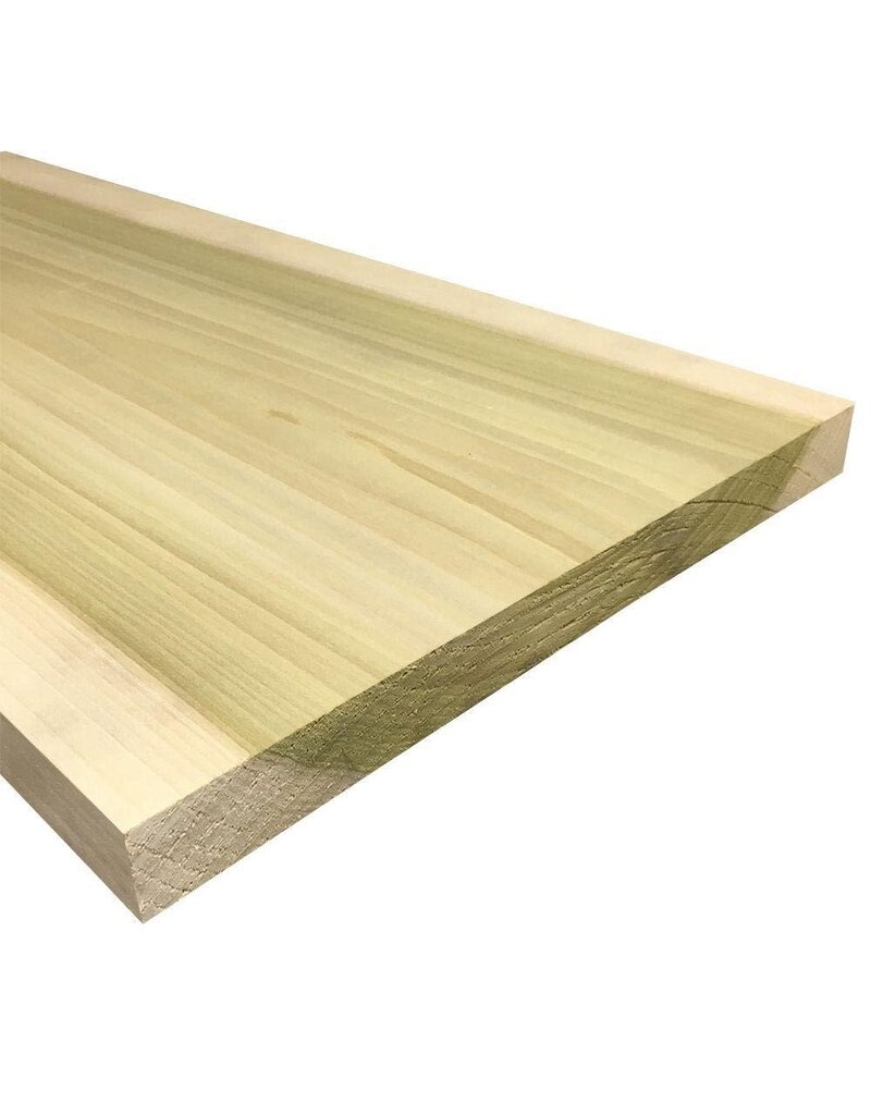 A&M Supply Poplar Lumber 1" x 4" x 9 Foot