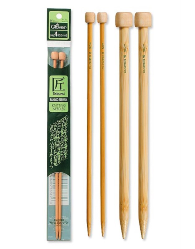 Clover 9 Single Point Knitting Needle Size 10 - MICA Store