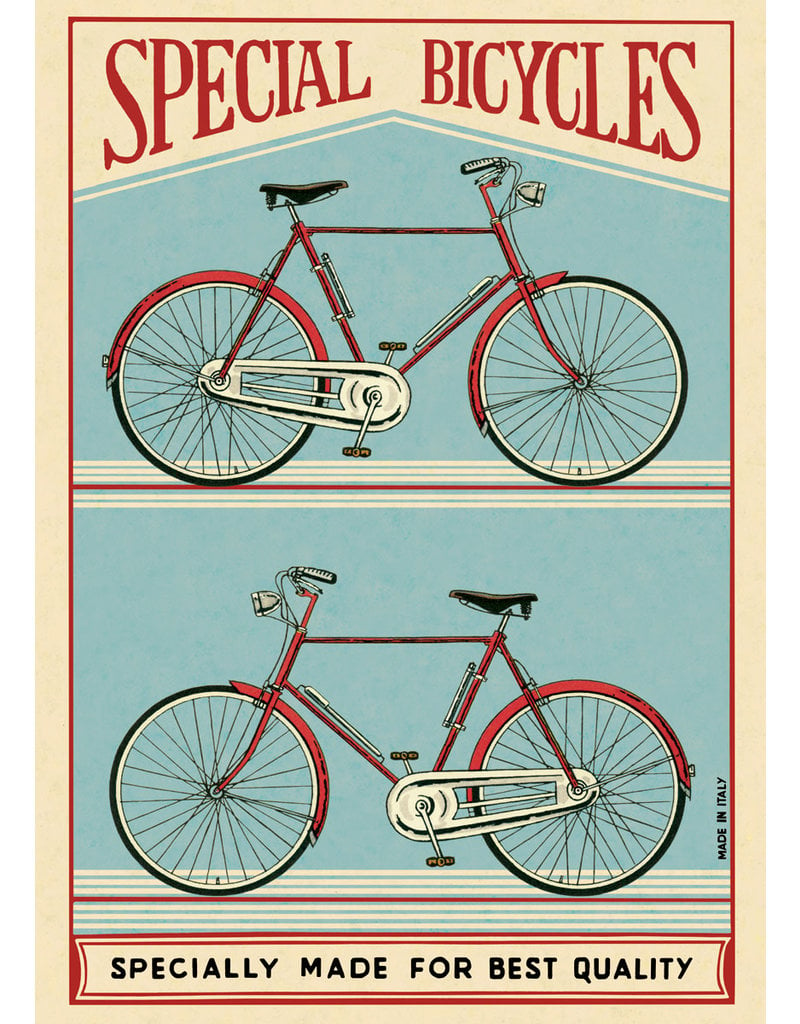 Cavallini Wrap Sheet Special Bicycles