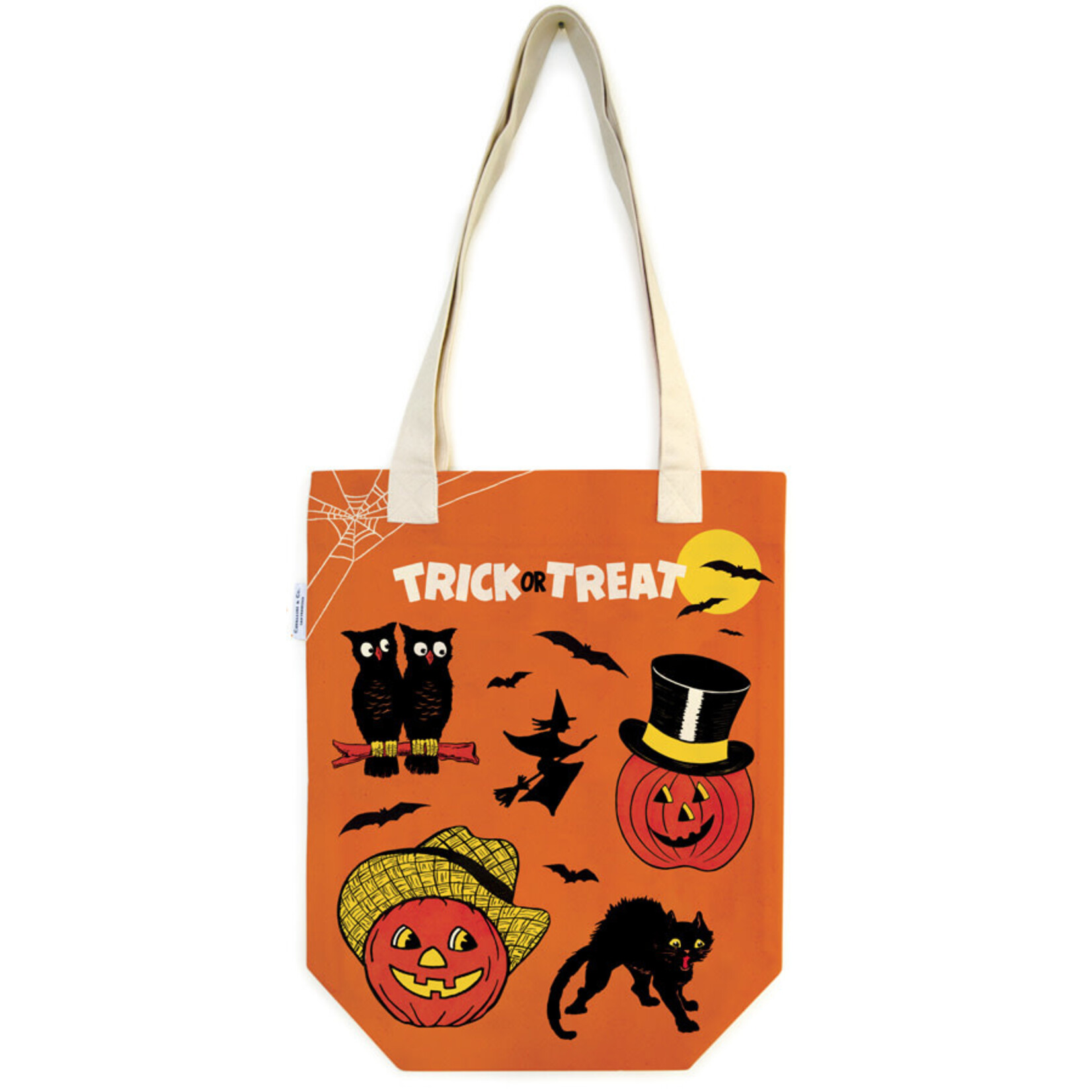Cavallini Tote Bag Trick or Treat
