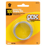 Ook Stainless Steel 9 feet Hanging Wire 100Lb Cd