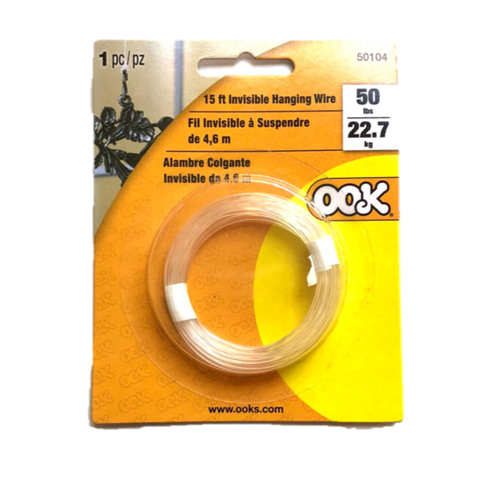 Ook Invisible Hanging Wire 50Lb