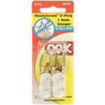 Ook Ready Nail 2 Hole D-Ring 2Pk