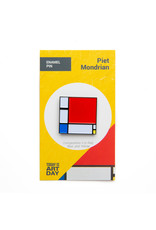 Today is Art Day Art History Enamel Pins, Composition II - Mondrian