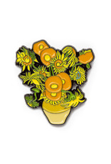 Today is Art Day Art History Enamel Pins, Sunflowers - Van Gogh