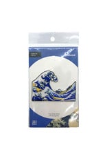 Today is Art Day Art History Iron On Patches, Great Wave - Hokusai