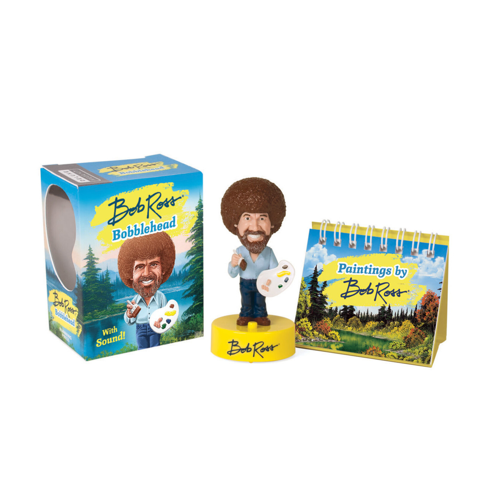 Running Press Bob Ross Bobblehead