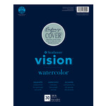 Strathmore Vision Watercolor Paper Pads, 9" x 12" - 30/Sht. Glue Bound