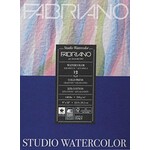 Fabriano Studio Watercolor Pads, Cold-Press, 9'' x 12'' 140 lb., 12 Shts./Pad