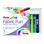 Pentel Fabric Fun Dyeing Pastel Set Of 7