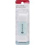 1'' x 1-1/4 Yard Poly Braid White