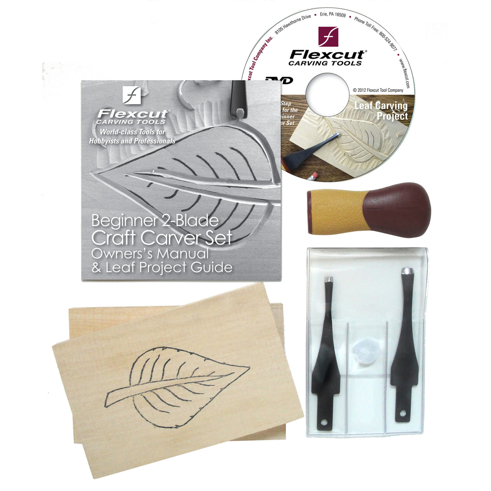 Flexcut Craft Carver Beginner Set 7Pc