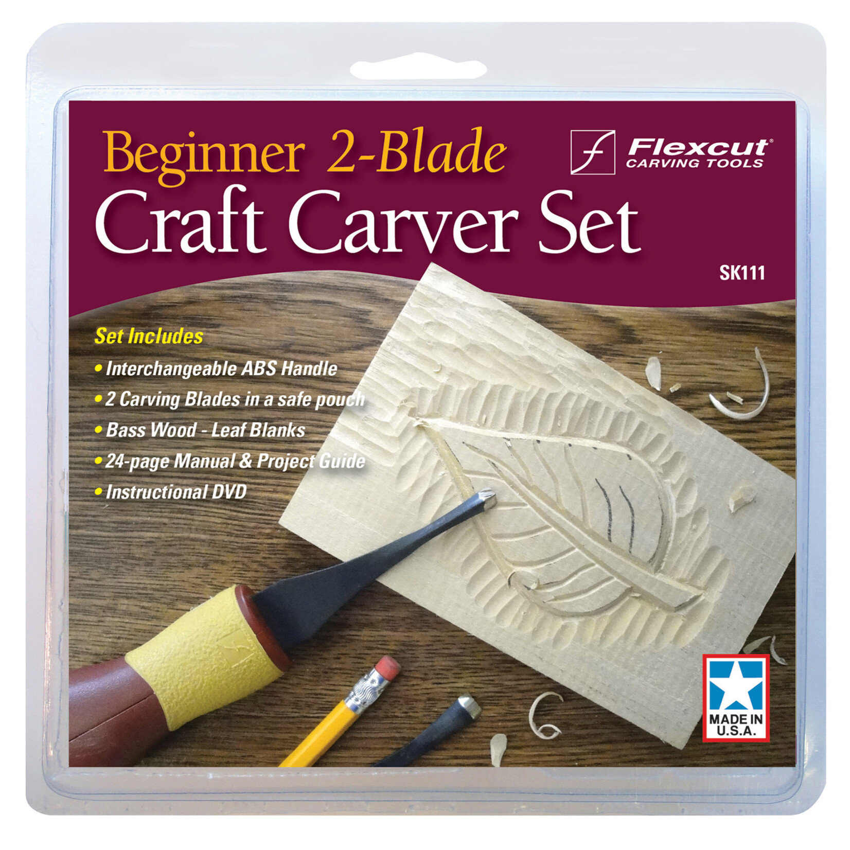 Flexcut Craft Carver Beginner Set 7Pc