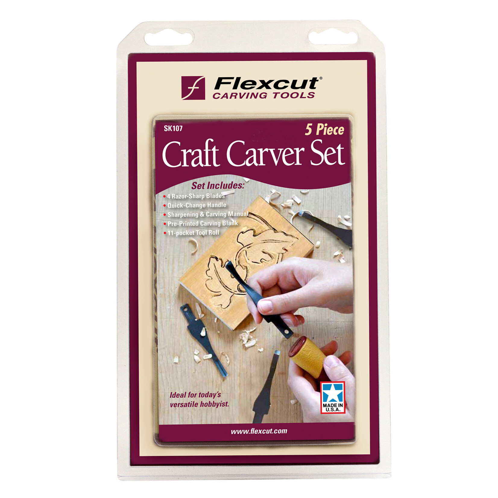 Flexcut Craft Carver Blade Set 5Pc