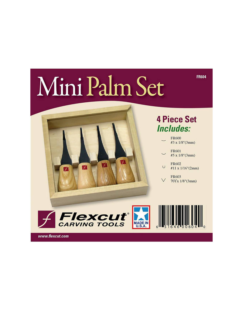 Flexcut Mini Palm Tool Set