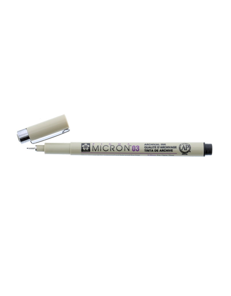 Sakura Micron Pen 03 - .35Mm Black - MICA Store