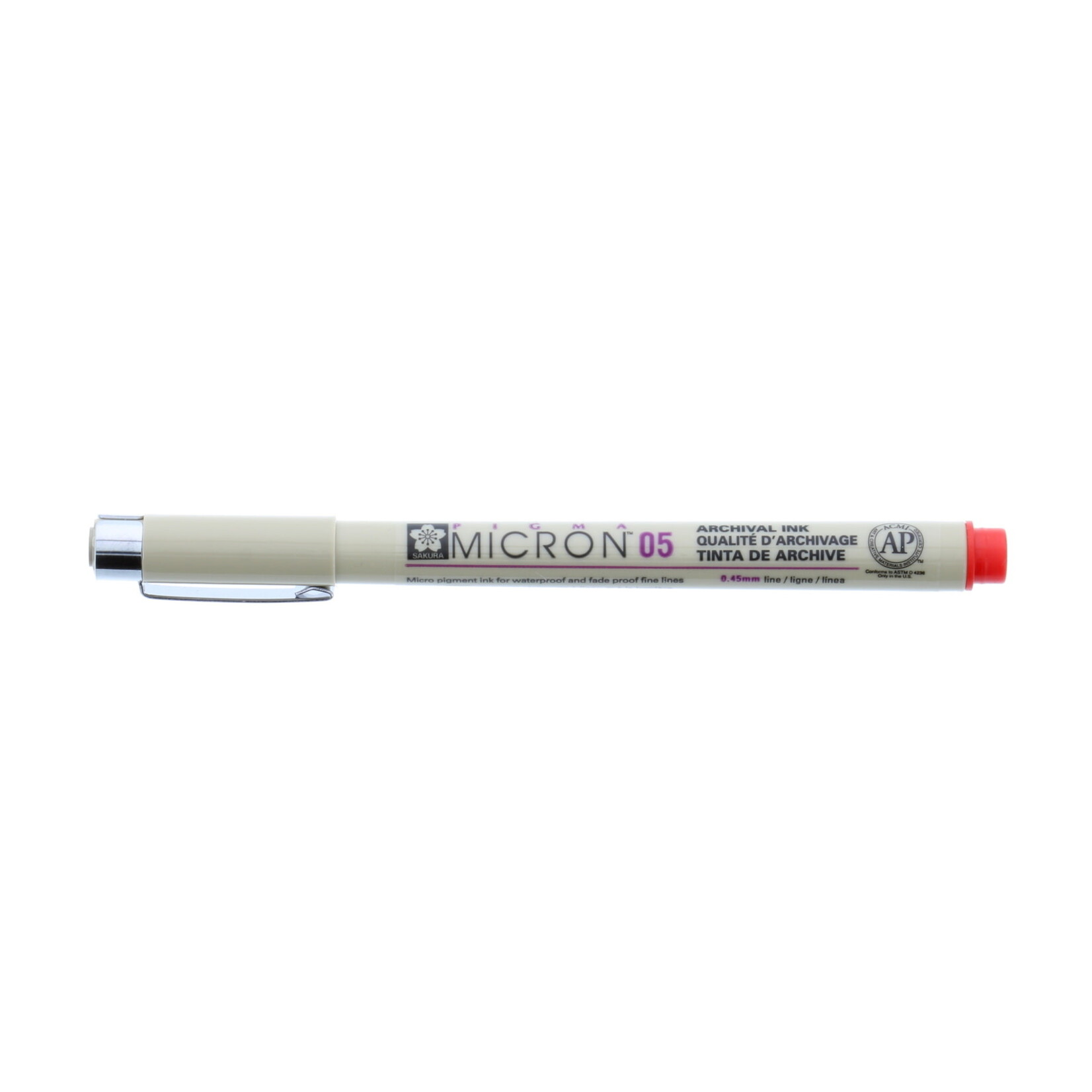 Sakura Micron Pen 05 - .45Mm Red