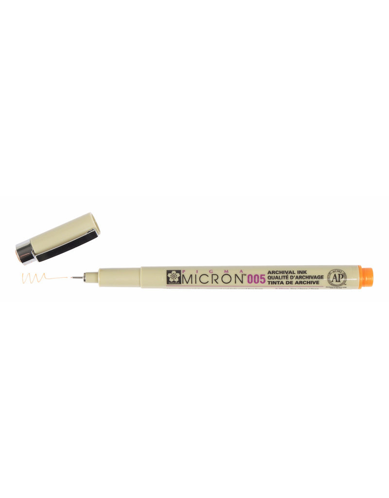 Sakura Micron Pen 005 - .20Mm Orange