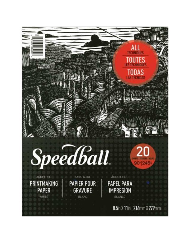 Speedball Speedball Printmaking Paper Pad 8.5''x11'' - MICA Store