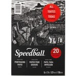 Speedball Speedball Printmaking Paper Pad 5''X7''