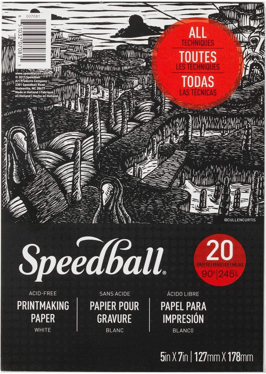 Speedball Speedball Printmaking Paper Pad 5''X7'' - MICA Store
