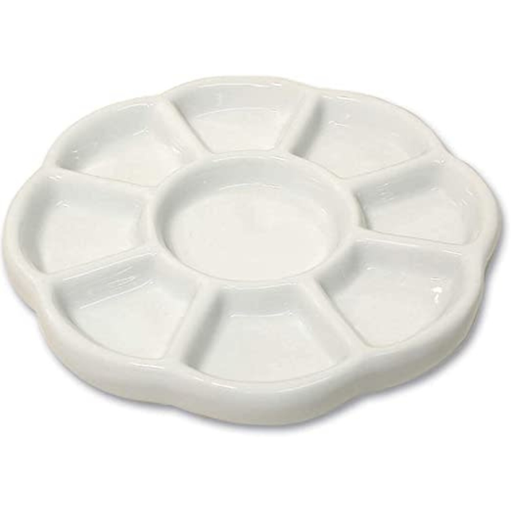 Yasutomo Porcelain Tray Round 8 Section
