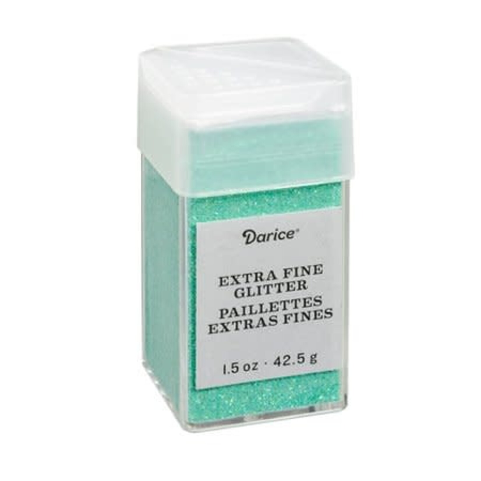 Darice Extra Fine Glitter: Sea Green, 1.5 Ounces