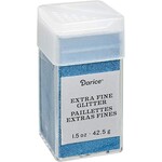 Darice Extra Fine Glitter: Marine, 1.5 Ounces